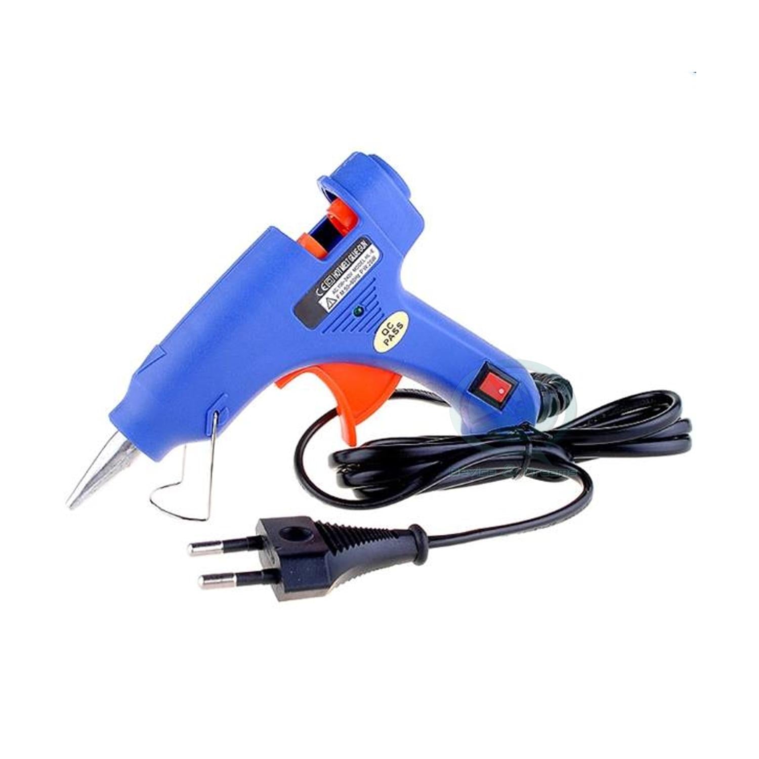 Mini Hot Melt Glue Gun with Glue Sticks - Multi-Purpose for DIY Crafts & Home Repairs