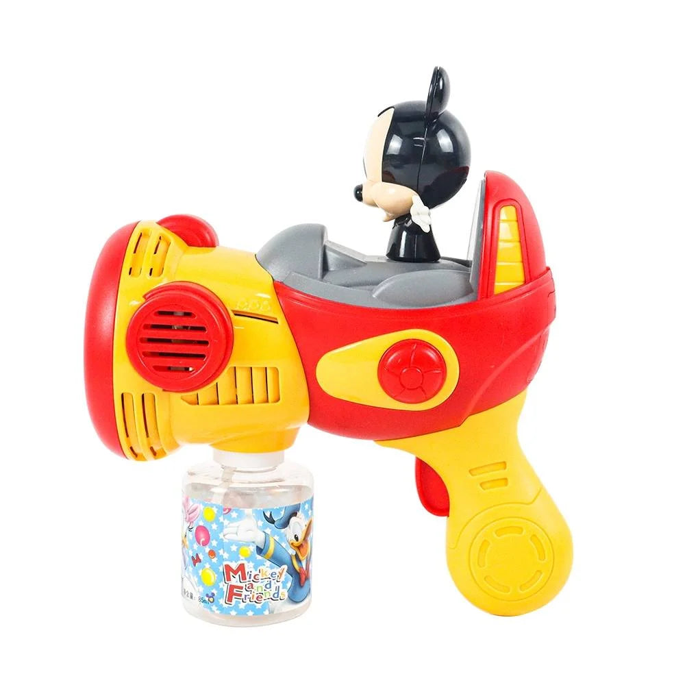 Wintide Disney Mickey Mouse Bubble Gun – Automatic with Light Effects (Battery-Operated)