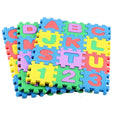 36-Piece Interlocking Foam Puzzle Mat Set – Letters & Numbers