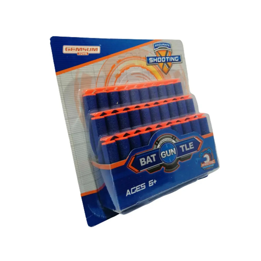 Gemsum Soft Foam Bullet Refill Pack – 30 Elite-Style Darts for Standard Blasters
