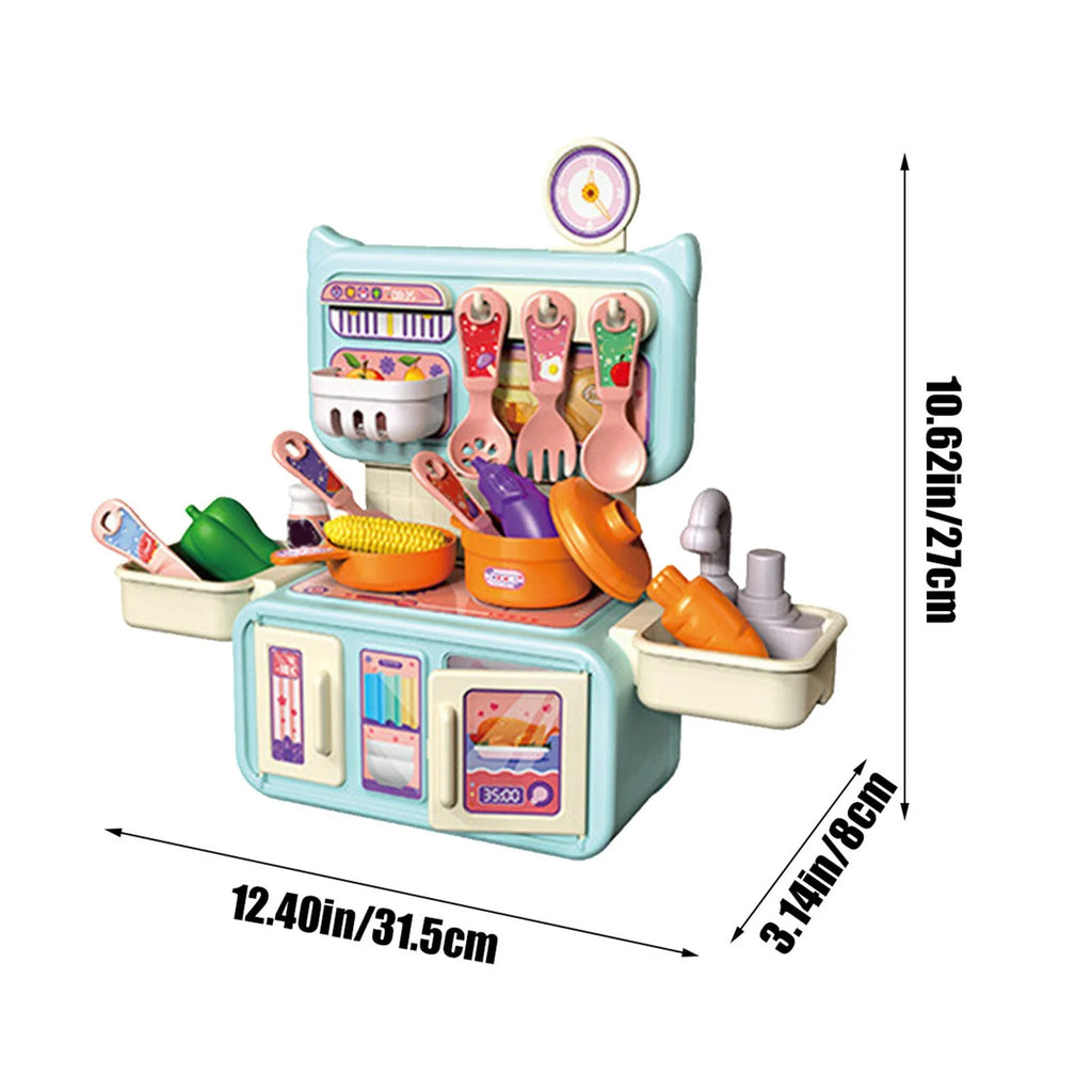 oy Kitchen Playset with Working Sink - Water Circulation System | Khelaghor Toys