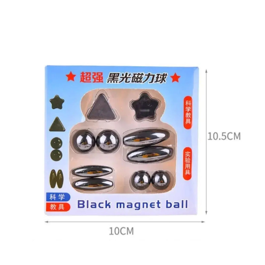 Magnetic Stones STEM Set for Kids – 10-Piece Polished Shape Collection