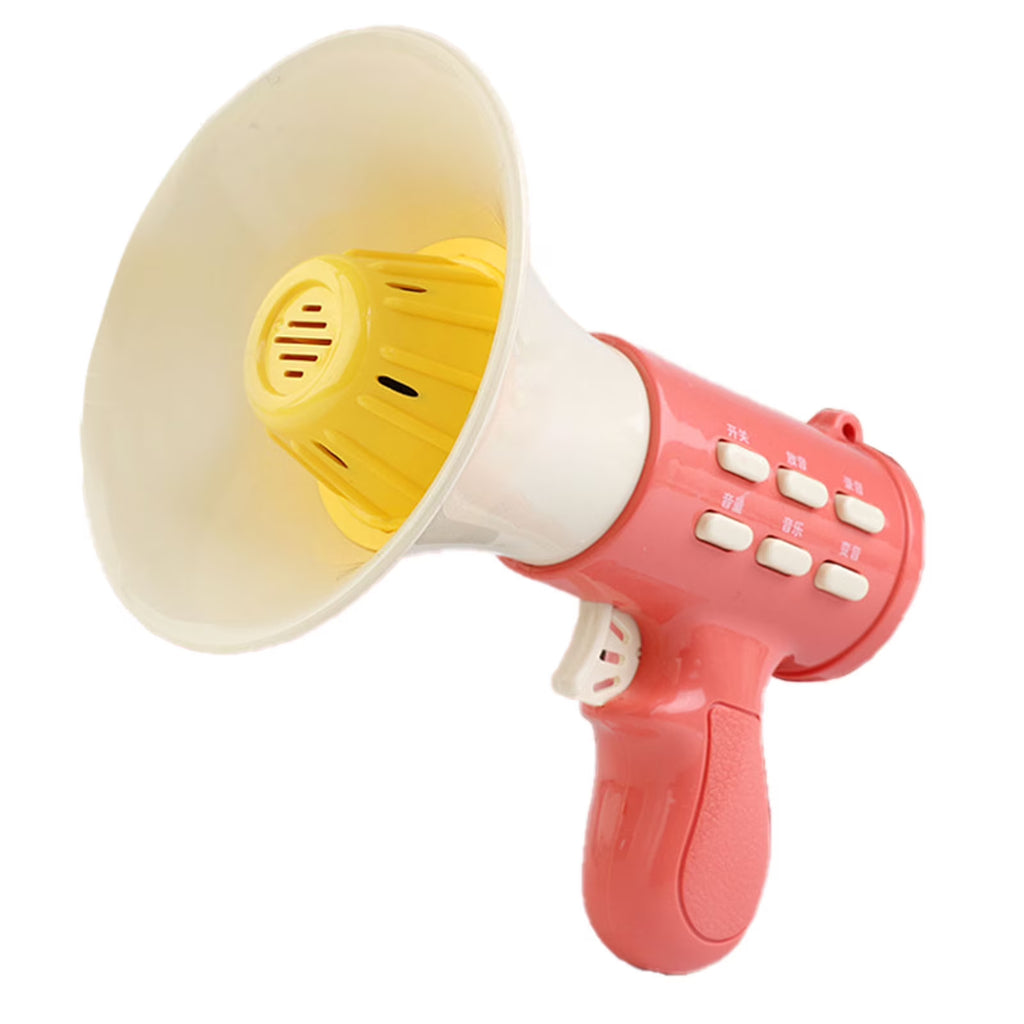 Fun Mic Voice Changer Megaphone Toy for Kids – Record, Echo & Sound Effects (Model B381)