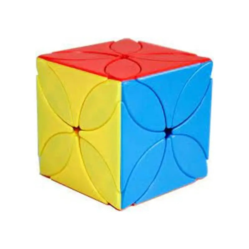 MoYu MeiLong Maple Leaf Skewb | Stickerless Multicolor Twisty Puzzle Cube