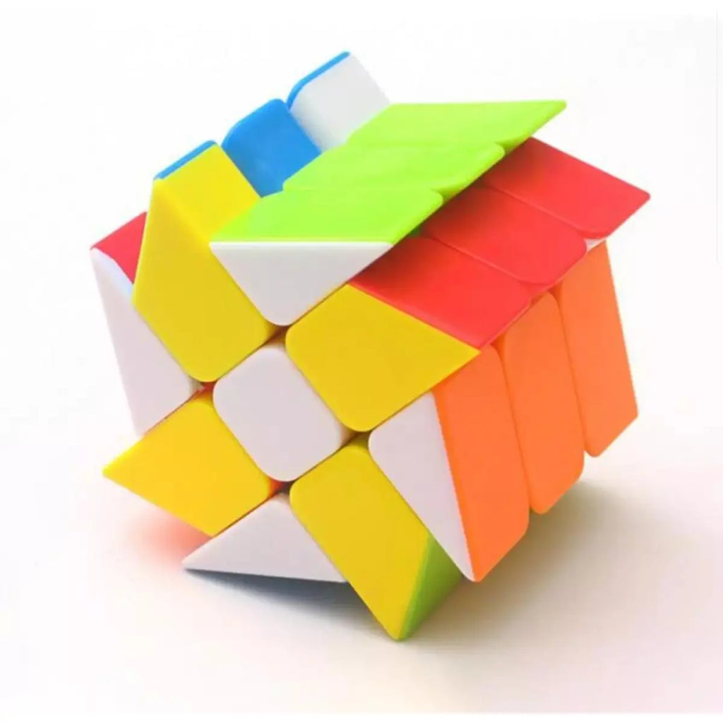Tower Rubik Cube 3x3x3 Stickerless Puzzle | Smooth Turning | Beginner to Intermediate