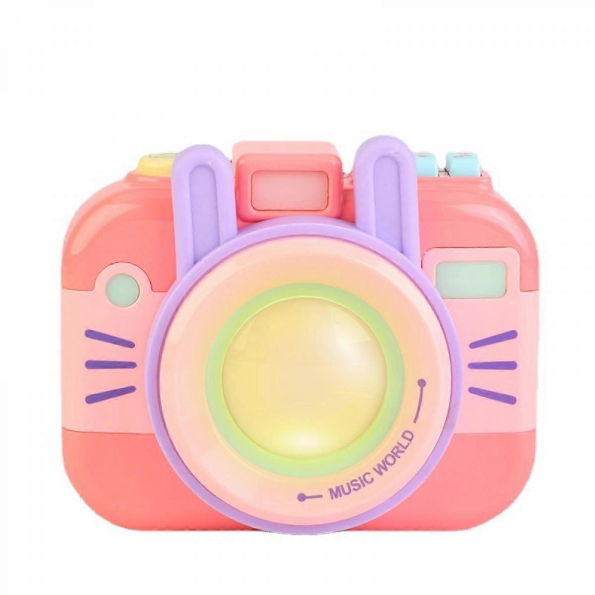 Kids Cartoon Simulation Mini Projection Camera – Musical Light-Up Toy Camera