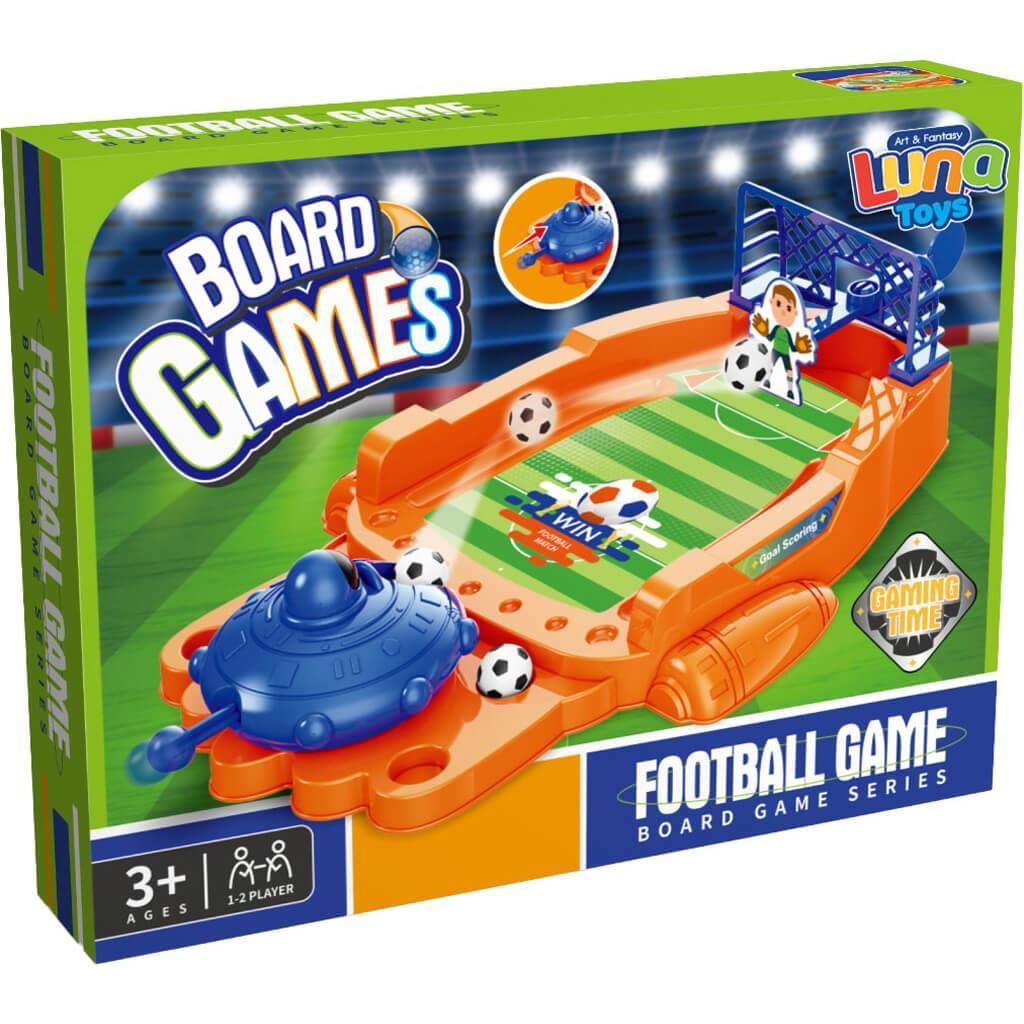 Kids Football Set with Goalpost - Soccer Training Kit LUNA 29cm