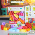 Classic Blocks Builder Set – Large Multicolor Interlocking Plastic Bricks for Kids