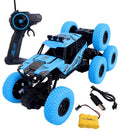 1:18 Scale RC Monster Truck – 8-Wheel Off-Road Climbing Truck with Shock Absorbers