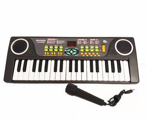 Canto 37-Key Electronic Keyboard Piano with Microphone – Beginner Kids Music Toy