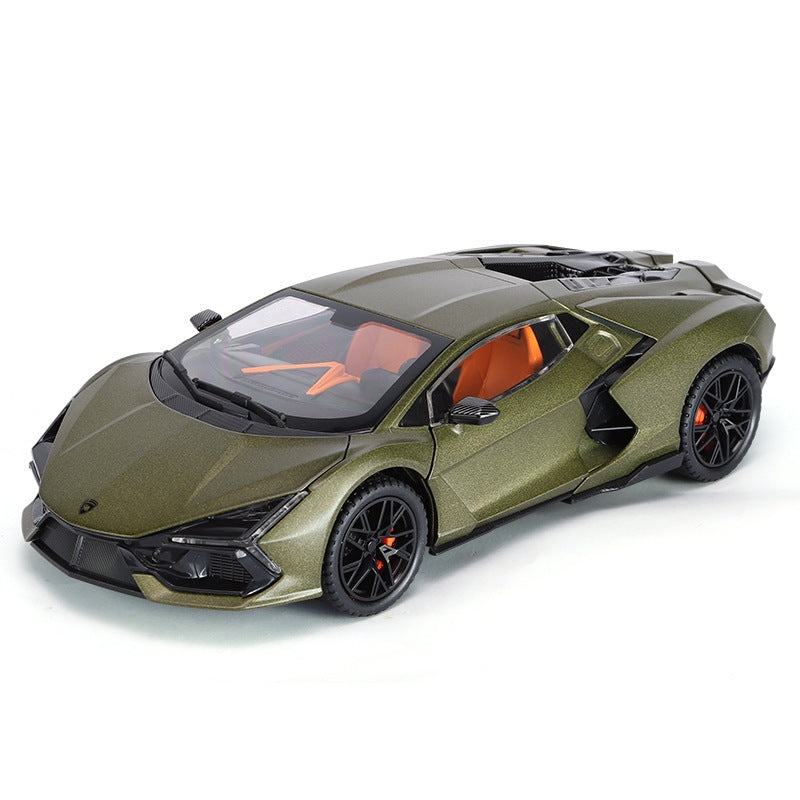 Lamborghini Revuelto Die Cast Model Car - V12 Hybrid Supercar Toy