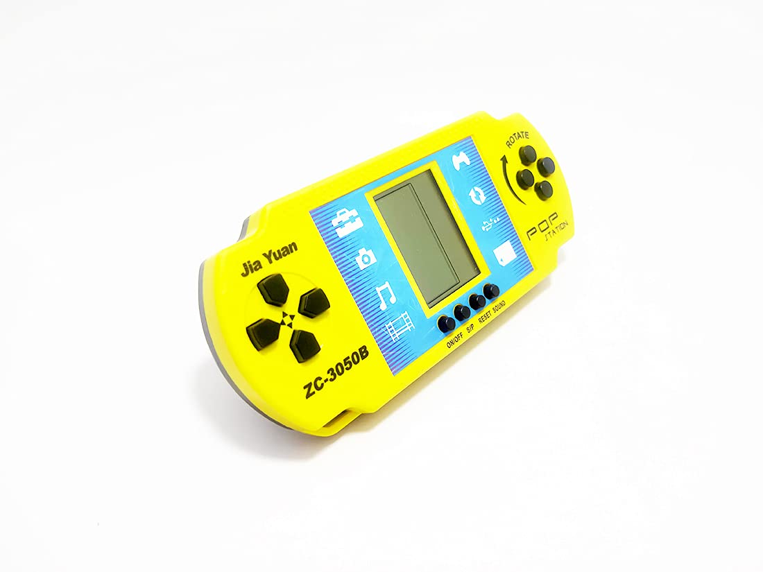 Pop Station Handheld Brick Game Console (ZC-3050B) – Retro LCD Game with Sound
