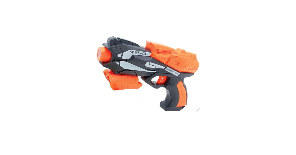 Space Soft Gun Foam Dart Blaster – 5 Soft Darts Included, High-Tension Spring (Model K419)