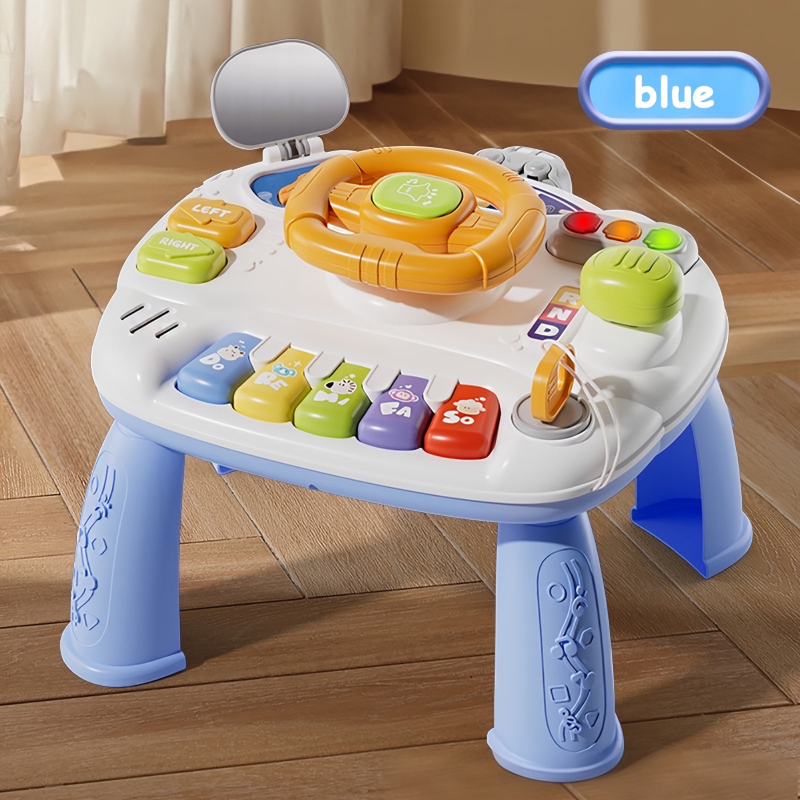 K312 Cartoon Steering Wheel Game Table - Educational Toy 18M+ | Aiyingle