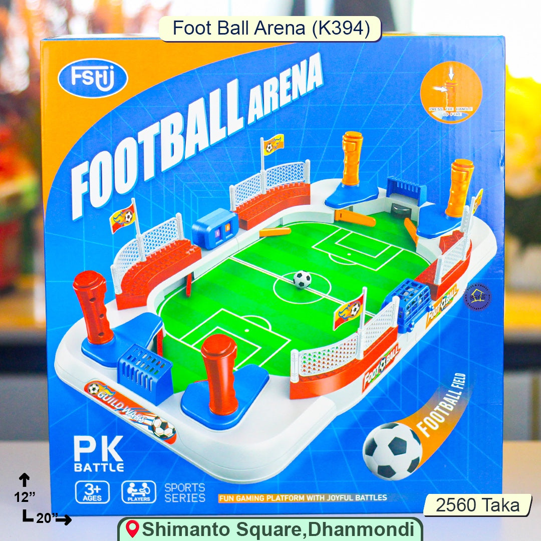 FSTU Football Arena Tabletop PK Battle Game – 2-Player Football Pitch Set (Model K394)