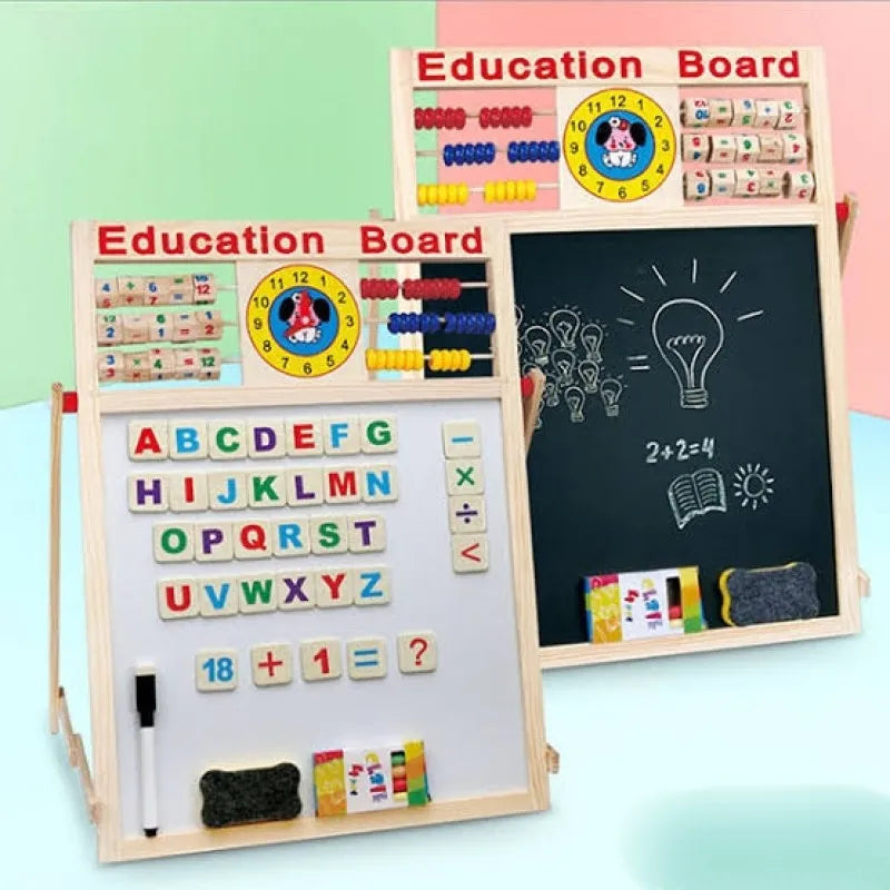 Multi functional Education board, White & Black Board.