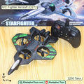 Starfighter R/C Fighter Aircraft Drone - 4-Propeller Quadcopter | Khelaghor Toys