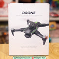 F166 Foldable Drone with 4K Dual Camera - Brushless Motor, 90° Adjustable Lens, 150m Range
