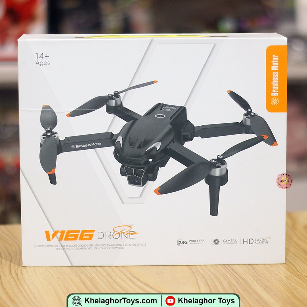 V166 Foldable Mini RC Drone with 8K HD Camera - 18 Min Flight Time, Obstacle Avoidance, Indoor/Outdoor Quadcopter
