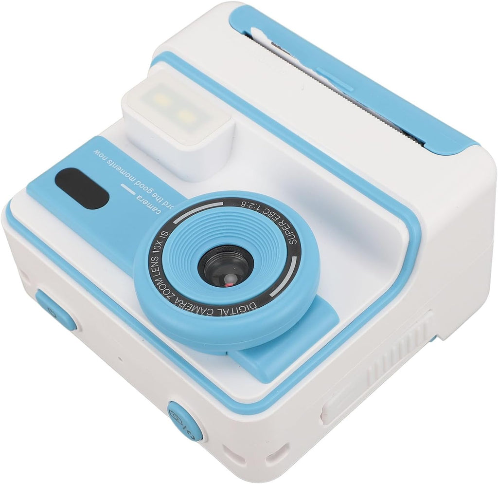 Kids Instant Print Camera – 48MP Dual Camera with Inkless Printing