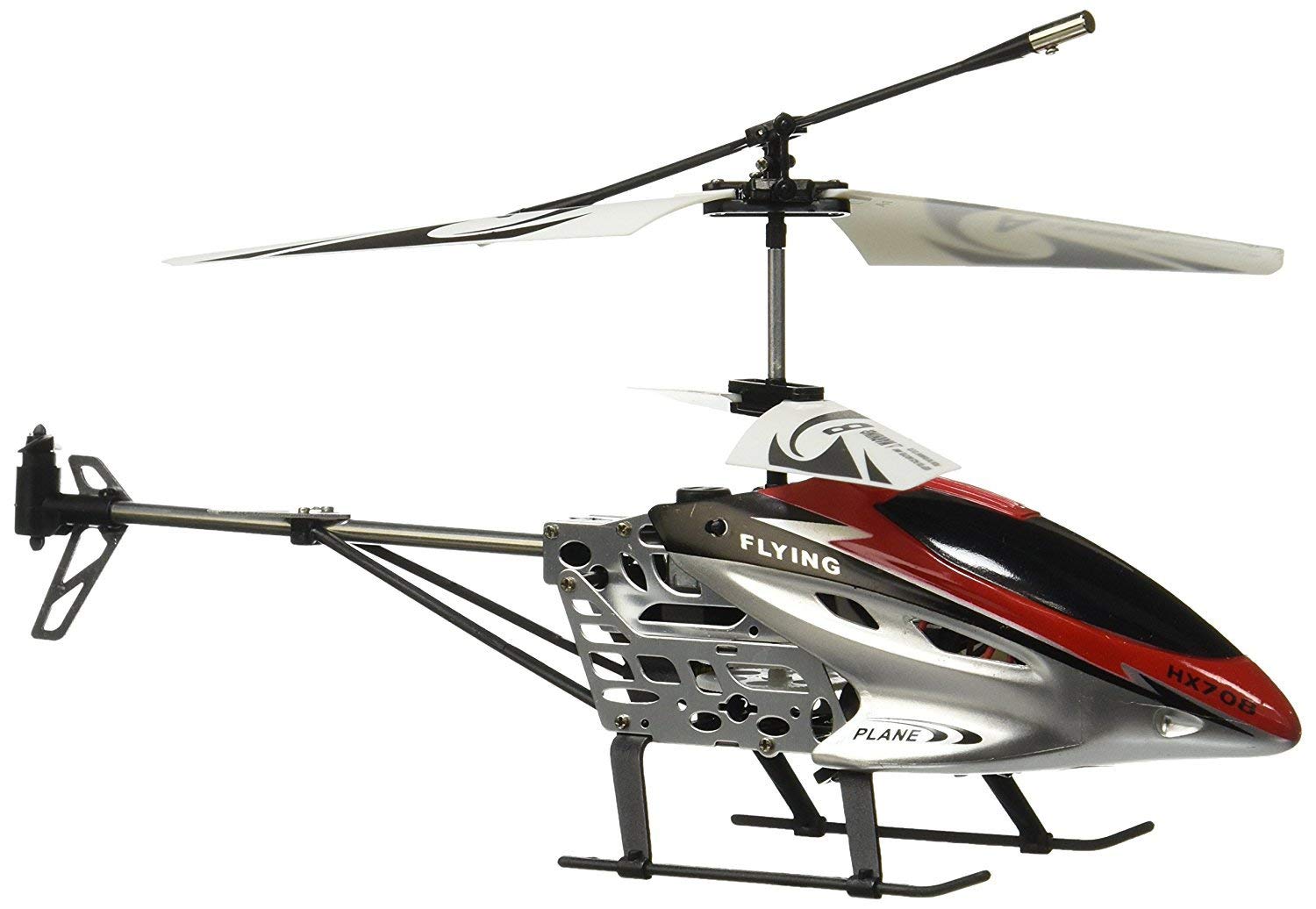 V-Max HX708 Rechargeable RC Helicopter with Remote – Metal Body & Unbreakable Blades