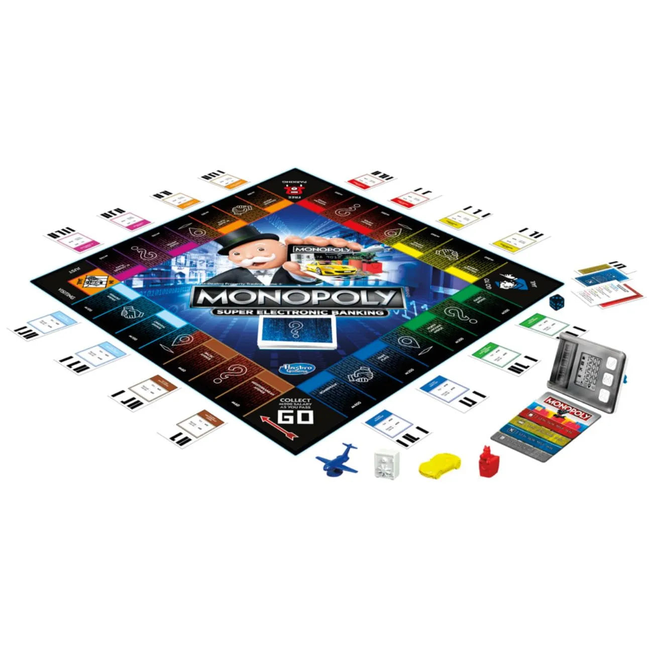 Hasbro Monopoly Super Electronic Banking Edition Board Game