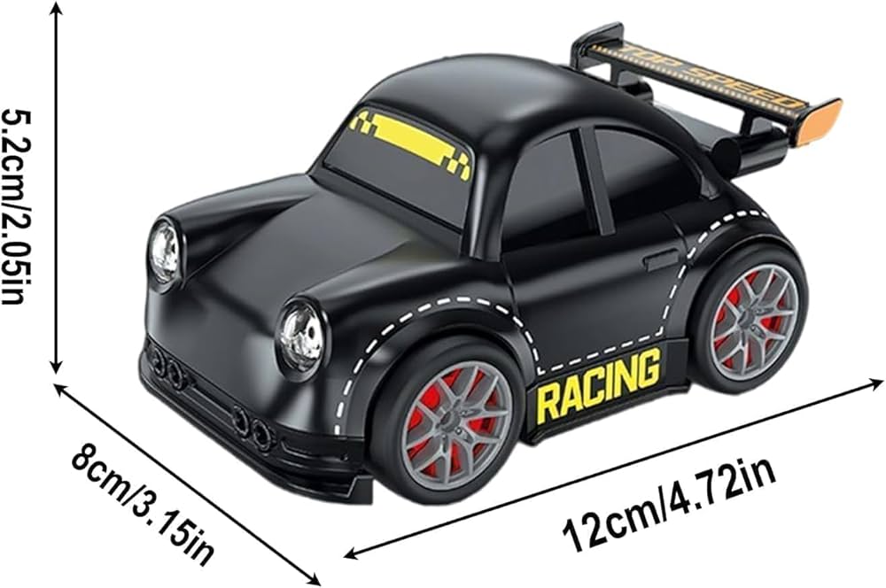 Dream Racing Mini Rechargeable Drift Car (B322) – 2.4GHz RC with Follow Me, Escape Mode & LED Lights