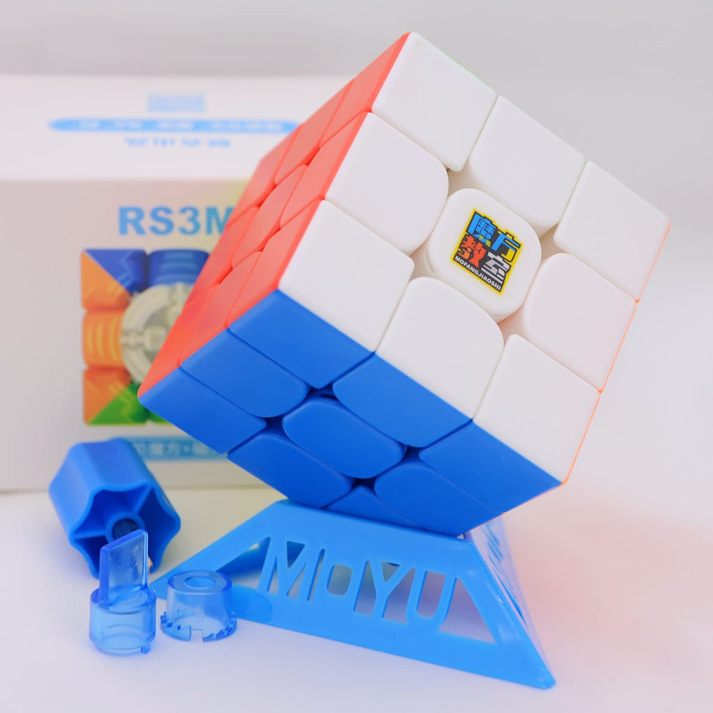MoYu RS3 M 2020 3x3 Magnetic Speed Cube | Dual Adjustment Speedcube