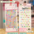 Stone Stickers - Self-Adhesive Rhinestone Gems for Crafts & Decoration