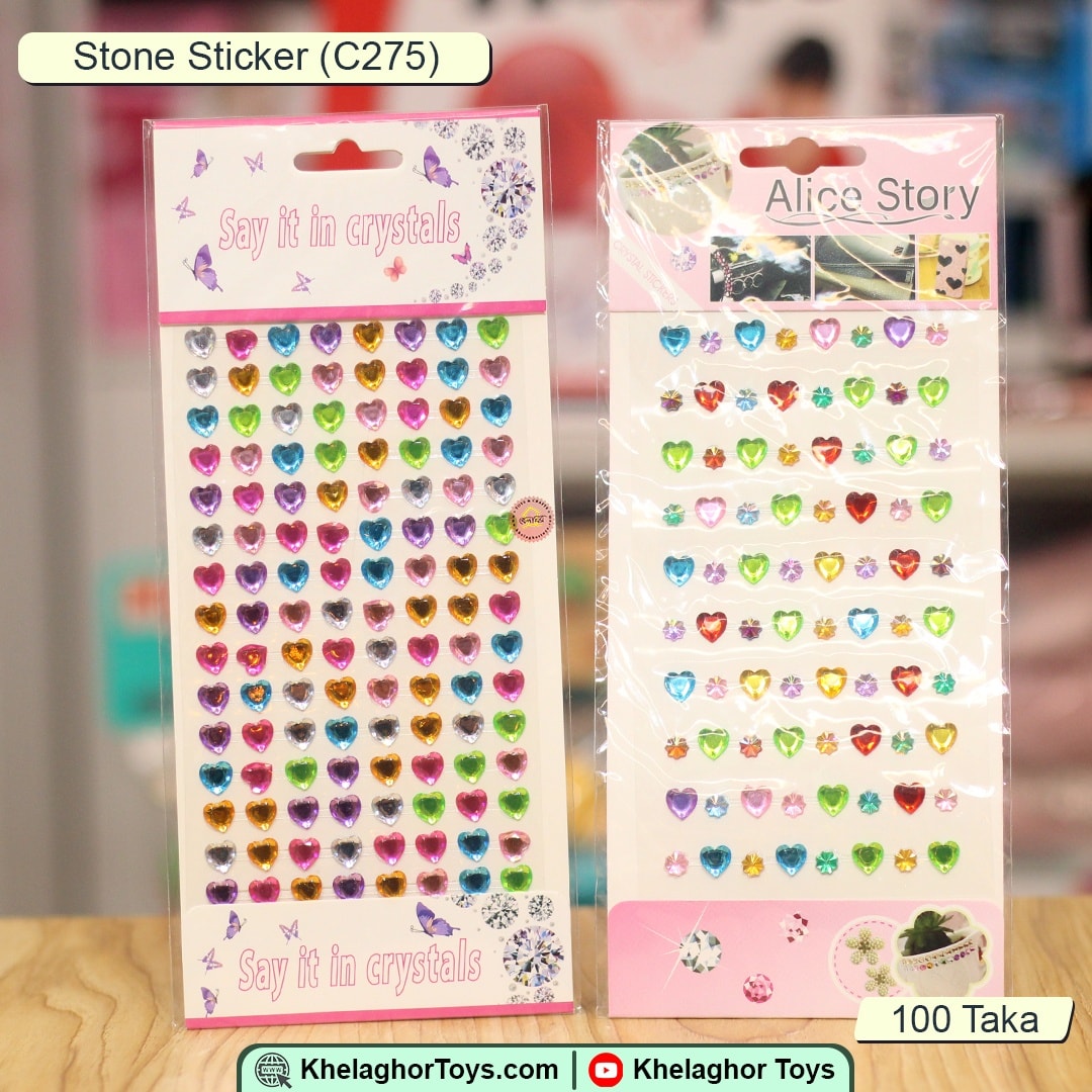 Stone Stickers - Self-Adhesive Rhinestone Gems for Crafts & Decoration