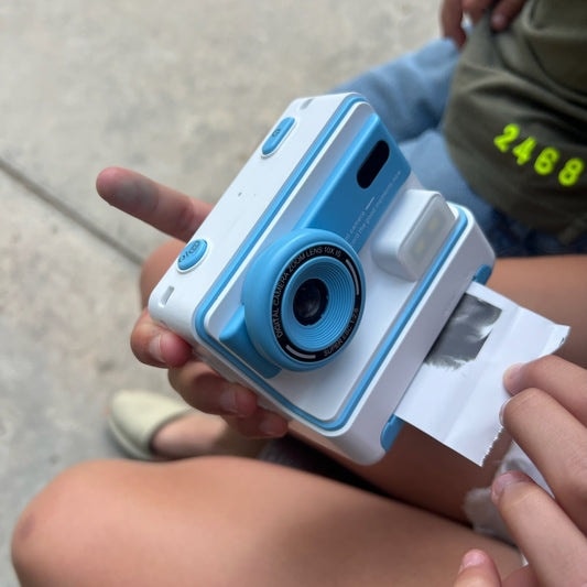 Kids Instant Print Camera – 48MP Dual Camera with Inkless Printing