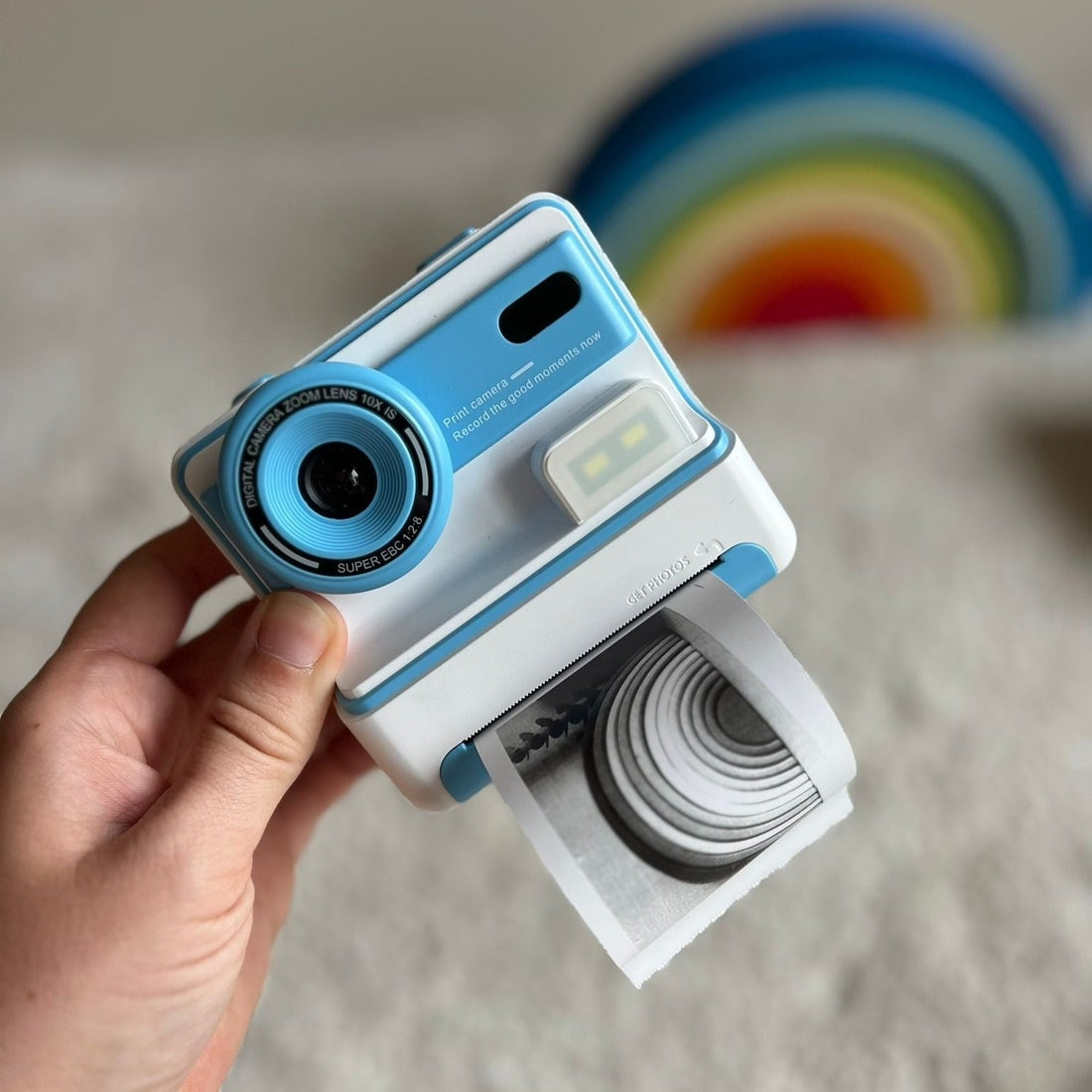 Kids Instant Print Camera – 48MP Dual Camera with Inkless Printing