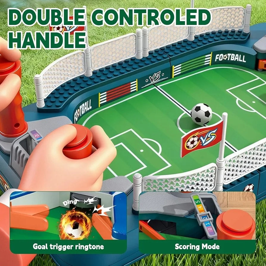 Mini Tabletop Football Game – Portable Foosball Table for All Ages