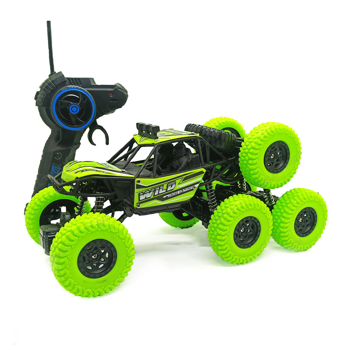 1:18 Scale RC Monster Truck – 8-Wheel Off-Road Climbing Truck with Shock Absorbers