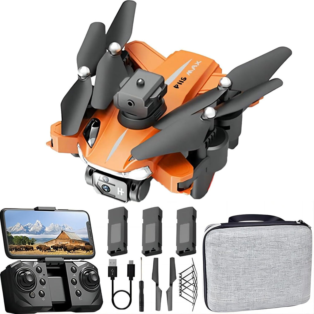 S97 Optical Flow Drone - Electric Adjustable Camera, 4-Side Obstacle Avoidance, 50x Zoom