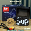 SUP Game Box 400-in-1 Handheld Console (Black) – 3" Screen, TV Output, 400 Classic Games