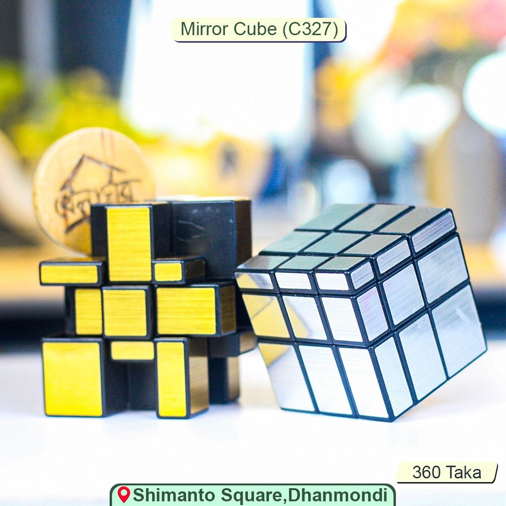 3x3x3 Shape Mod Puzzle Cube – ABS Plastic, Brushed Metal Finish