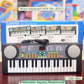 Canto 37-Key Electronic Keyboard Piano with Microphone – Beginner Kids Music Toy