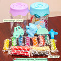 Rabbit Multicolor Play Dough Set – 12-Color Modeling Clay with Molding Tools (Ages 3+)