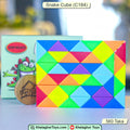 Snake Cube Twisty Puzzle | 24-Piece Hinged Brain Teaser | Make a Ball, Dog, Swan & More