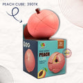 Fanxin Fruit Series Peach Cube | 3x3 Shape Mod Puzzle | Unique Peach-Shaped Twisty Puzzle