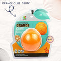 Fanxin Fruit Series Orange Cube | 3x3 Stickerless Shape Mod Twisty Puzzle | Ages 3+