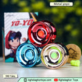 Metallic Butterfly Yo-Yo for Kids – Aluminum Alloy, Multiple Colors