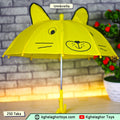 Khelaghor Kids' Cat Ear Umbrella – Cute Cartoon Face Design for Boys & Girls