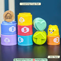 Learning Cup Set – Stack, Nest & Play (Numbers & Letters)