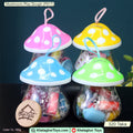 Mushroom Jar Play Dough & Piggy Bank Set – 2-in-1 Creative Toy in Assorted Colors