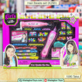 Girl's Creator 2-in-1 Double The Fun | Electric Hair Beader & Braider Set with Beads & Threads