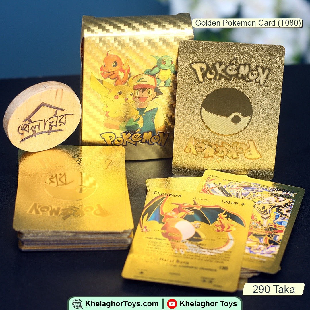 Gold Foil Collector Card Set – 55-Card Deck with Gold Box