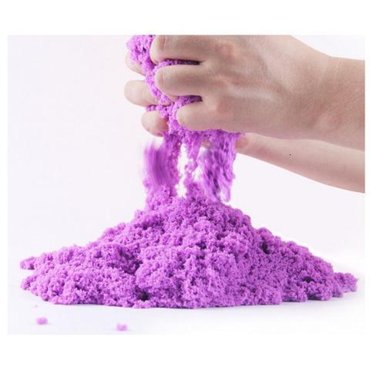 Magic Sand Sensory Play Set – Mess-Free Moldable Sand with Ocean Molds (Pink & Green)