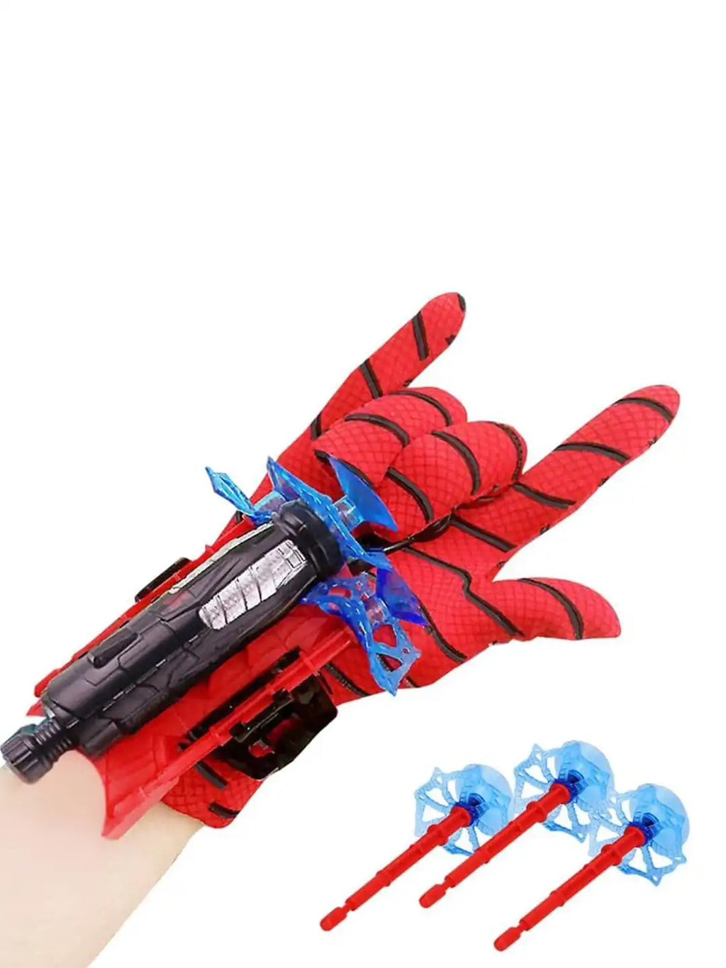 Spider-Man Cosplay Shooting Glove Set – Superhero Dart Launcher for Kids (Ages 3+)